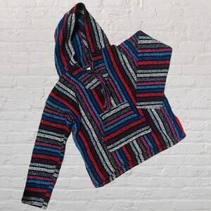 Maco Mexican Baja Hoodie EUC